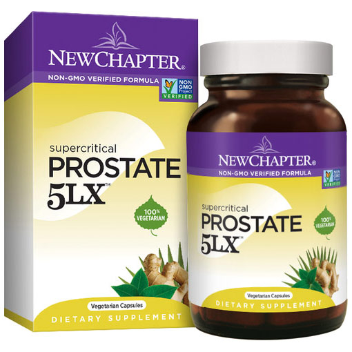 Supercritical Prostate 5LX, 60 Vegetarian Capsules, New Chapter