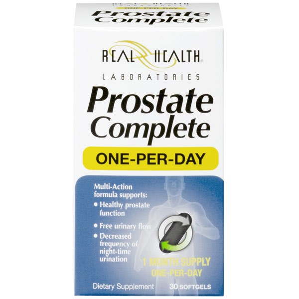 Prostate Complete, One Per Day Formula, 30 Softgels, Real Health Laboratories