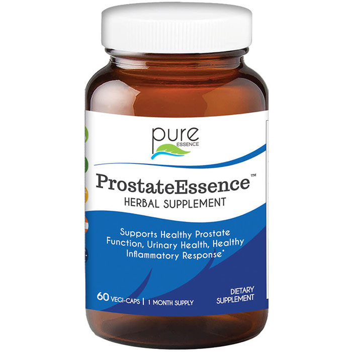 ProstateEssence, Natural Prostate Supplement, 60 Vegetarian Capsules, Pure Essence Labs