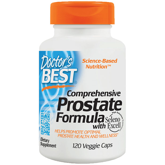 Comprehensive Prostate Formula, 120 Veggie Capsules, Doctors Best