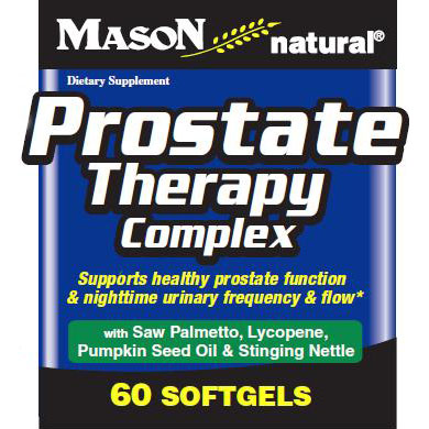 Prostate Therapy Complex, 60 Softgels, Mason Natural