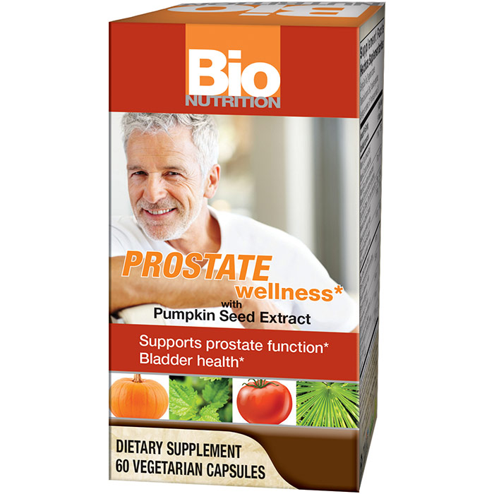 Prostate Wellness, 60 Vegetarian Capsules, Bio Nutrition Inc.
