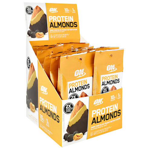 Protein Almonds, 12 Packets, Optimum Nutrition