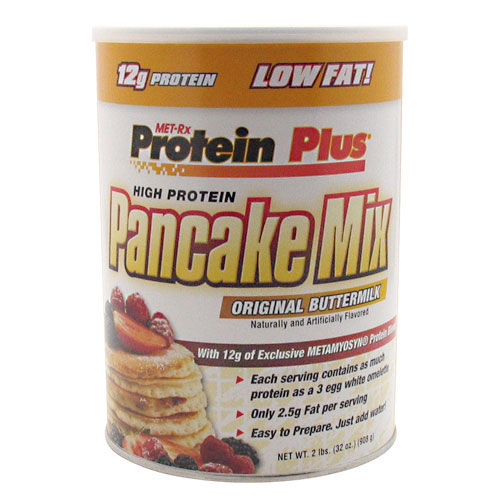 MET-Rx ProteinPlus Pancake Mix, High Protein Powder, 2 lb, MET-Rx