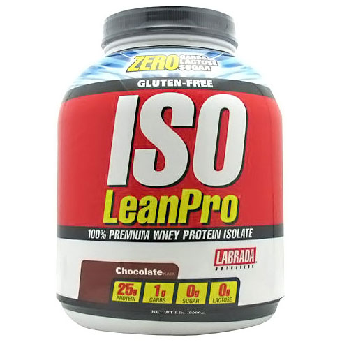 ISO LeanPro, 100% Premium Whey Protein Isolate Powder, 5 lb, Labrada Nutrition