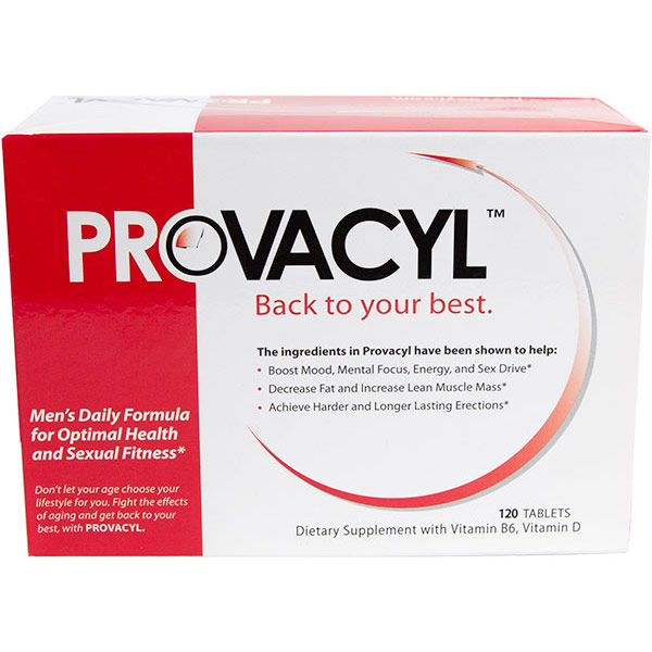 Provacyl, Mens Daily Formula for Optimal Health & Sexual Fitness, 120 Tablets, Leading Edge Health