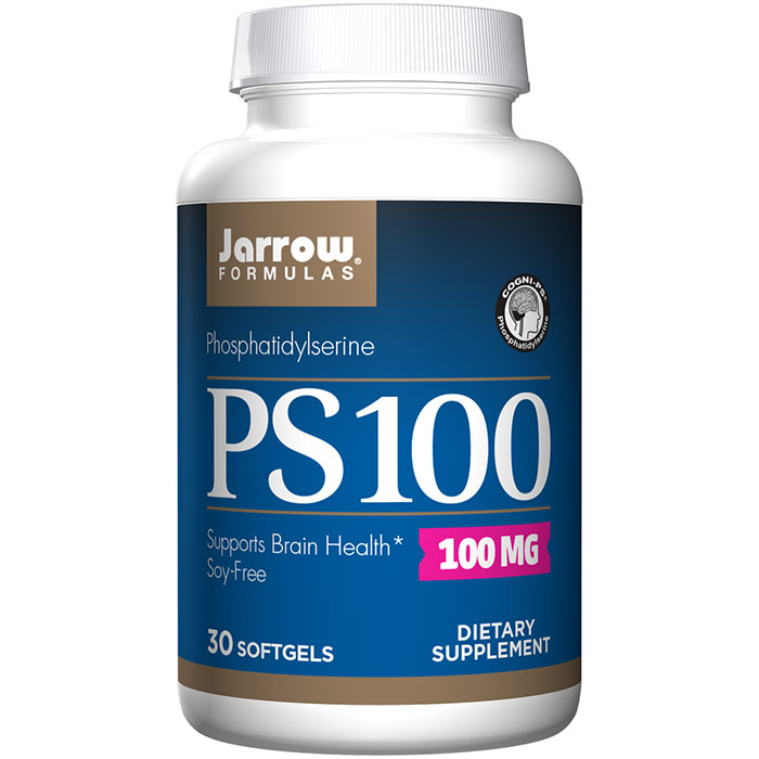 PS-100, Phosphatidylserine 100 mg 30 softgels, Jarrow Formulas