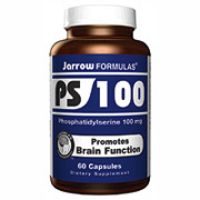 PS-100, Phosphatidylserine 100 mg 60 capsules, Jarrow Formulas