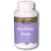 Psyllium Husk 1050mg 120 caps, Thompson Nutritional Products