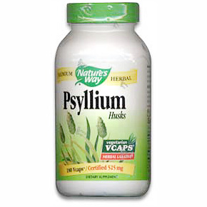 Psyllium Husks 525mg 180 vegicaps from Natures Way