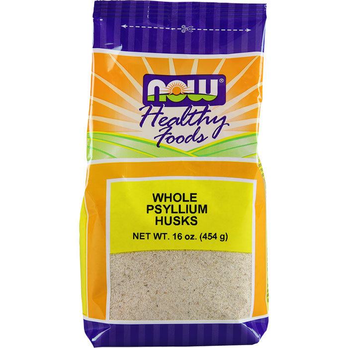 NOW Foods Psyllium Husks Whole Vegetarian 1 lb, NOW Foods