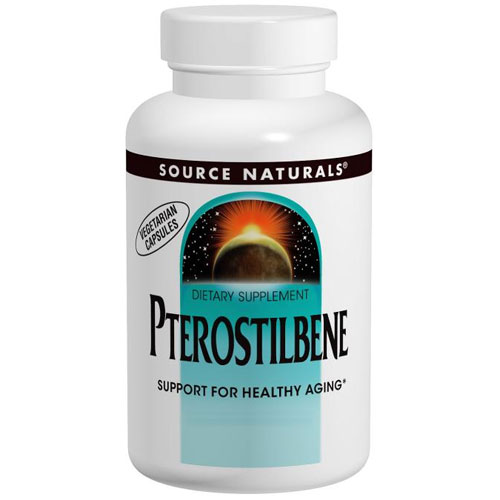 Pterostilbene 50 mg, 120 Vegetarian Capsules, Source Naturals