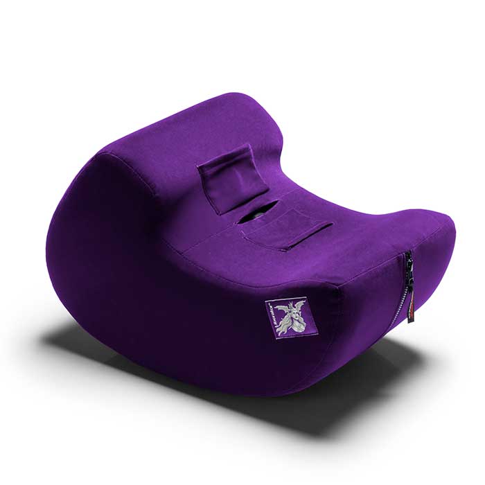 Pulse Sex Toy Mount - Microfiber Purple, Liberator Bedroom Adventure Gear