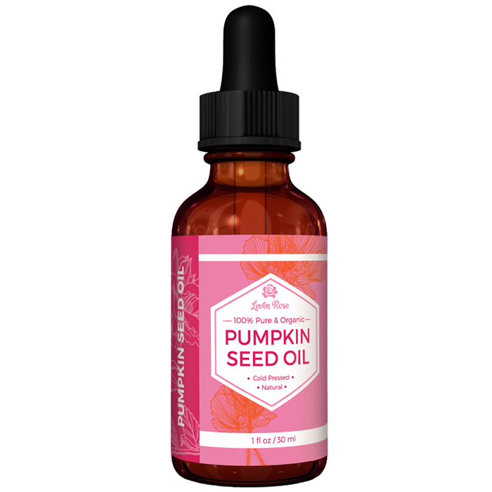 Pumpkin Seed Oil, Pure & Organic, 1 oz, Leven Rose