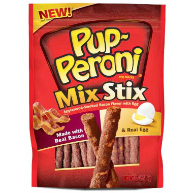 Pup-Peroni Mix Stix Dog Treats, Bacon & Egg, 32 oz