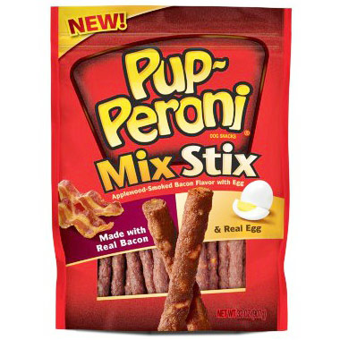 Pup-Peroni Pup-Peroni Mix Stix Dog Treats, Bacon & Egg, 32 oz