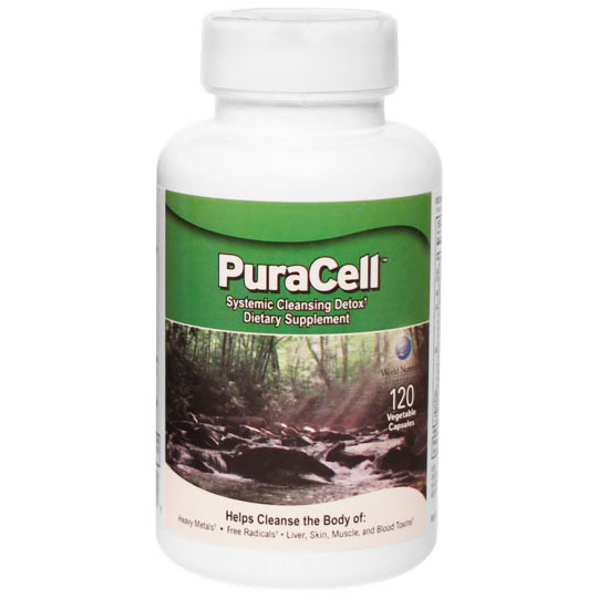 PuraCell, Systemic Cleansing Detox, 120 Vegetable Capsules, World Nutrition
