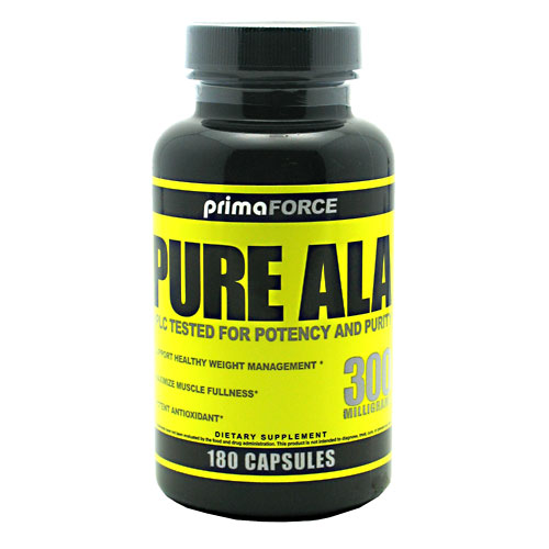 Pure ALA 300 mg, 180 Capsules, PrimaForce