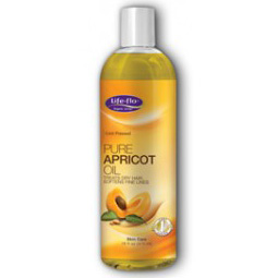 Life-Flo Pure Apricot Oil, For Hair & Skin, 16 oz, LifeFlo