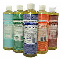 Dr. Bronner's Magic Soaps Pure Castile Liquid Soap Baby-Mild 16 oz from Dr. Bronner's Magic Soaps