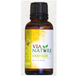100% Pure Essential Oil Blend, Energize, 1 oz, Via Nature