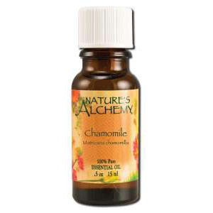 Pure Essential Oil Chamomile (Roman), 0.5 oz, Natures Alchemy