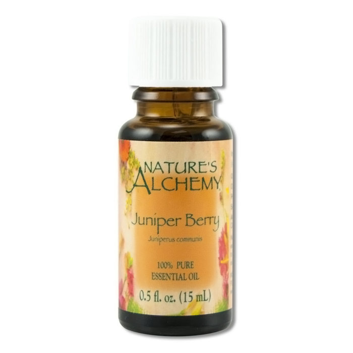 Nature's Alchemy Pure Essential Oil Juniper Berry, 0.5 oz, Nature's Alchemy