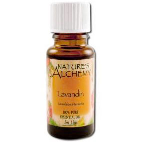 Pure Essential Oil, Lavandin, 0.5 oz, Natures Alchemy