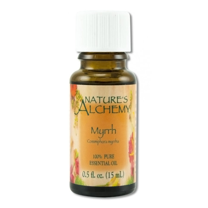 Pure Essential Oil Myrrh, 0.5 oz, Natures Alchemy