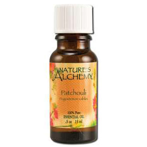 Pure Essential Oil Patchouli, 0.5 oz, Natures Alchemy