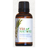 100% Pure Essential Oil, Rosemary, 1 oz, Via Nature