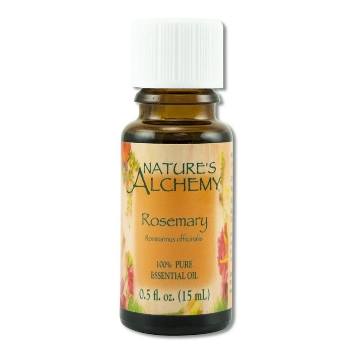 Pure Essential Oil Rosemary, 0.5 oz, Natures Alchemy