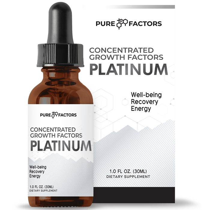 Pure Factors Platinum, Cellular ProFormance Complex 44.25 mg, 1 oz, Pure Solutions