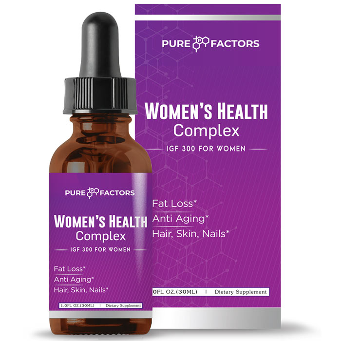 Pure Factors For Women PRO IGF 300, 1 oz, Pure Solutions
