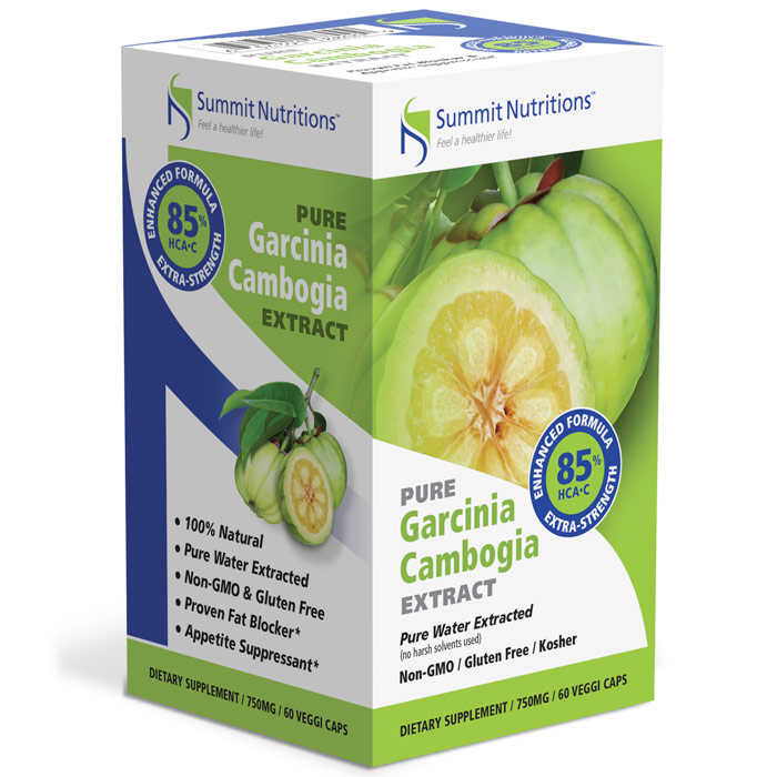 Pure Garcinia Cambogia Extract, 60 Veggi Caps, Summit Nutritions