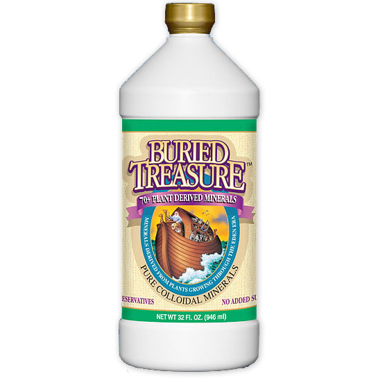 Pure Minerals Liquid, 32 oz, Buried Treasure Liquid Nutrients