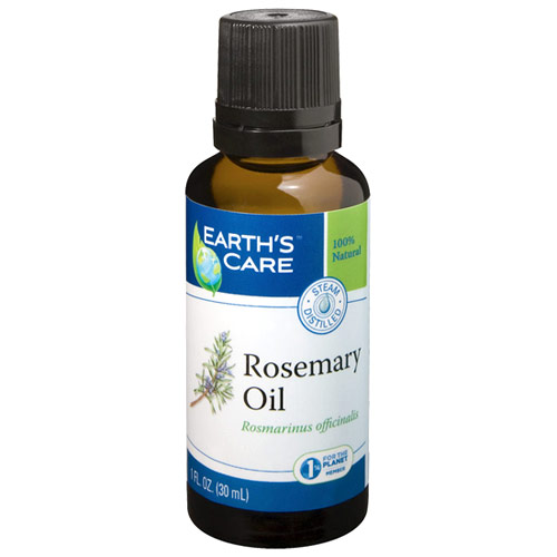 100% Natural & Pure Rosemary Oil, 1 oz, Earths Care