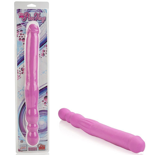 unknown Pure Skin Play Things Double Dong, Pink, California Exotic Novelties
