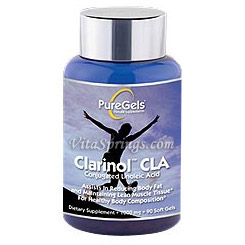 PureGels Clarinol CLA, Conjugated Linoleic Acid 1000mg, 90 Softgels