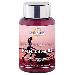 PureGels PreNatal Multi, Comprehensive Prenatal Support, 120 Softgels