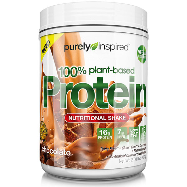 Purely Inspired 100% Plant Based Protein - Chocolate, 2 lb