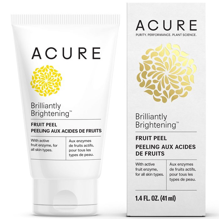 Acure Brilliantly Brightening Fruit Peel, 1.4 oz