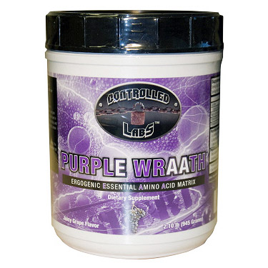 Purple Wraath, Essential Amino Acid Matrix, 2.1 lb, Controlled Labs