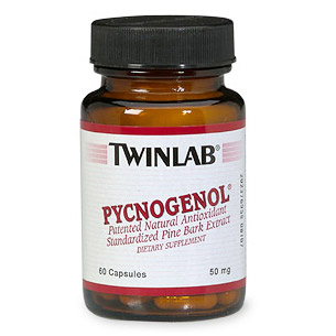 Twinlab Pycnogenol (Pine Bark Extract) 50mg 60 caps from Twinlab