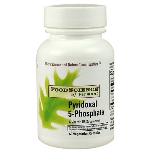 Pyridoxal 5-Phosphate P5P 60 vegicaps, FoodScience Of Vermont
