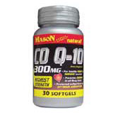 Co Q-10 300 mg, 30 Softgels, Mason Natural