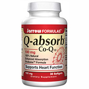 Q absorb Co-Q10 100 mg, 30 softgels, Jarrow Formulas