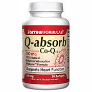 Q absorb Co-Q10 100 mg, 30 softgels, Jarrow Formulas