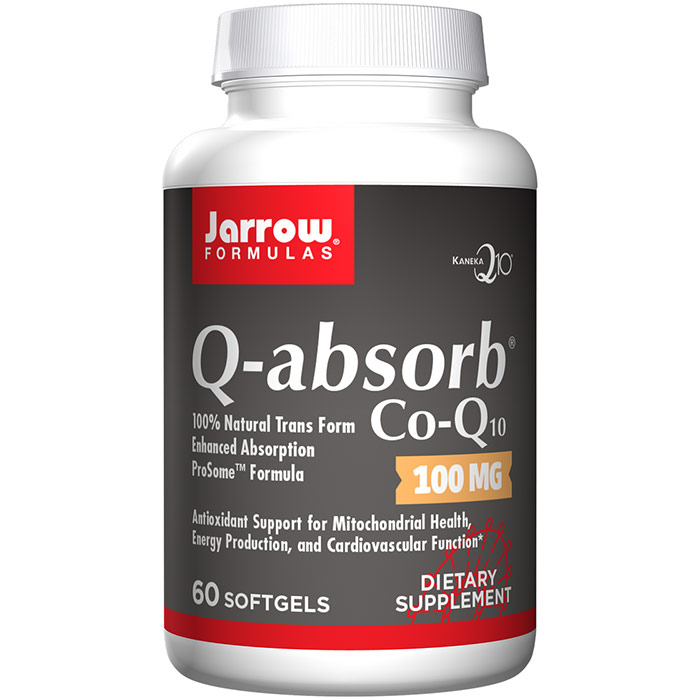 Q absorb Co-Q10 100 mg, 60 softgels, Jarrow Formulas