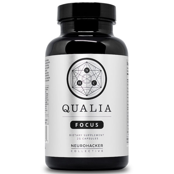Qualia Focus, 25 Vegetarian Capsules, Neurohacker Collective